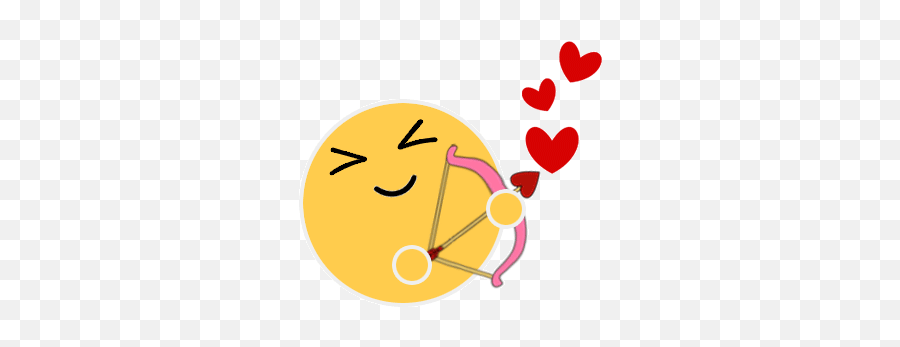 Lovely Circle Pudding - Heart Emoji,Emoji Animated