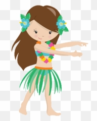 Hawaii Hula Dance Luau Clip Art - Luau Girls Clipart Emoji,Hula Emoji