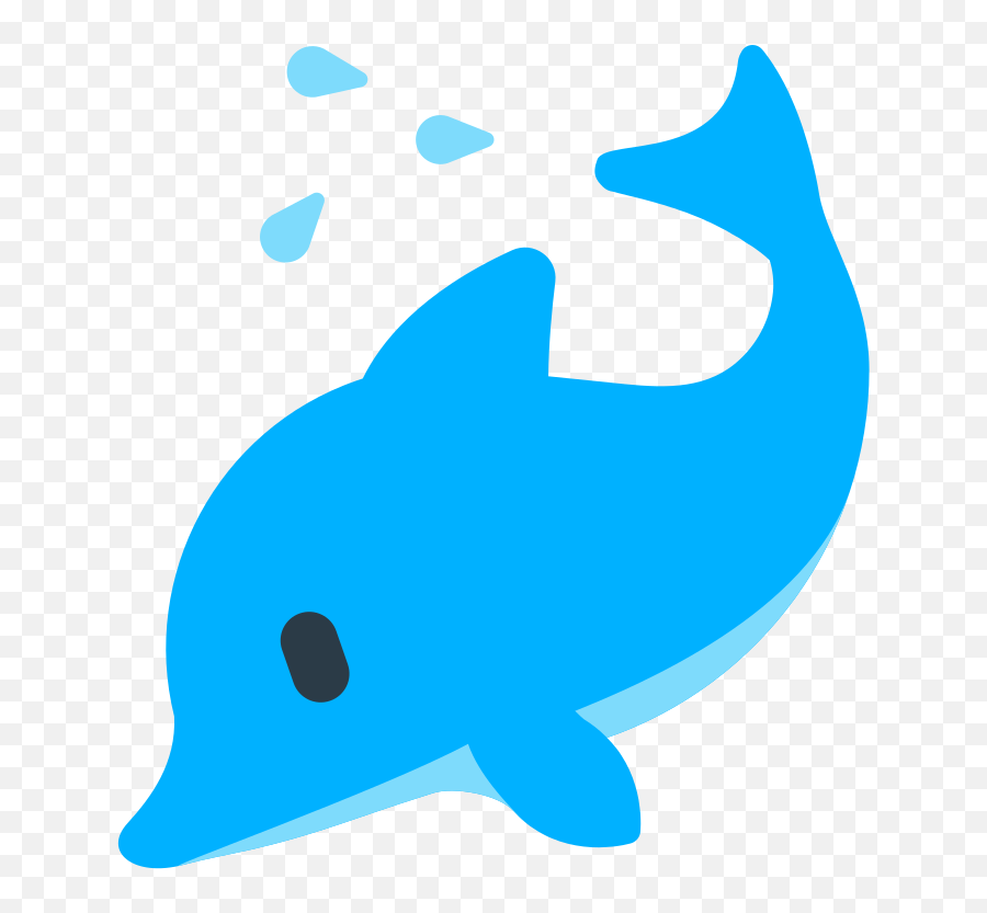 Fxemoji U1f42c - Galaxy Dolphin Transparent Background,Fish Emoji