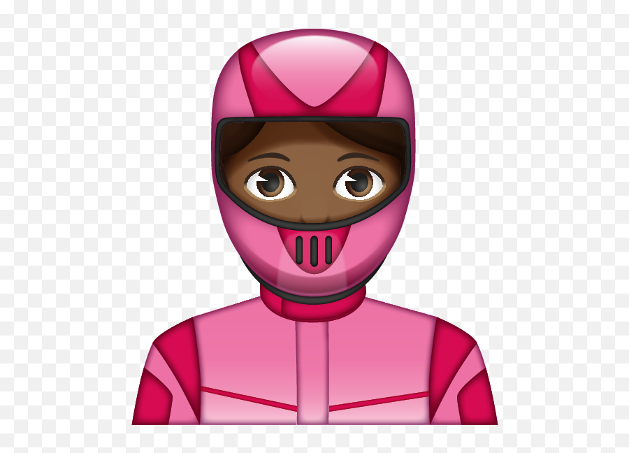 Woman Racing Driver - Cartoon Emoji,Blonde Woman Emoji