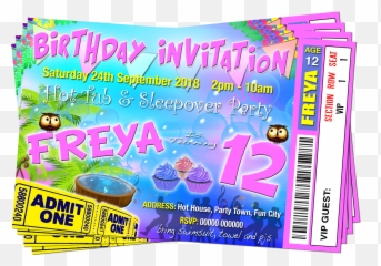 Hot Tub Sleepover Theme Pastel Colours - Hot Tub Party Invitation Emoji,Emoji Party Table