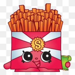 Shopkins Clipart French Fry Picture - Wise And Cheddar Emoji