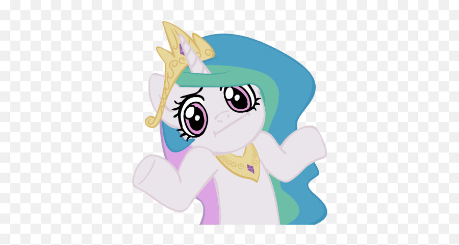 Ask Princess Trollestia - Pony Shrug Emoji,Molester Moon Emoji