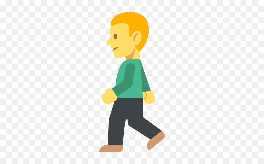 Pedestrian Emoji For Facebook Email Sms - Animation Personne Qui Marche,Bomb Emoji