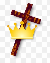 Christ Cross Became His Crown - Christian And Emoji