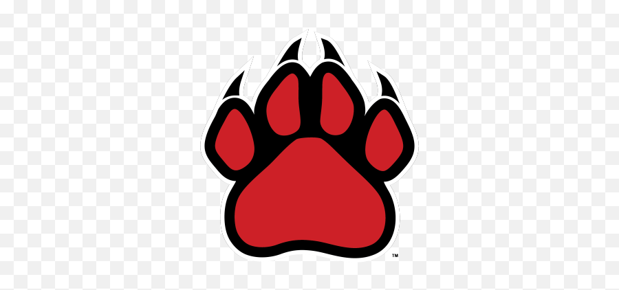 Wildcat Clipart Panther Claw - Logo Panther Paw Print Emoji,Wildcat Emoji