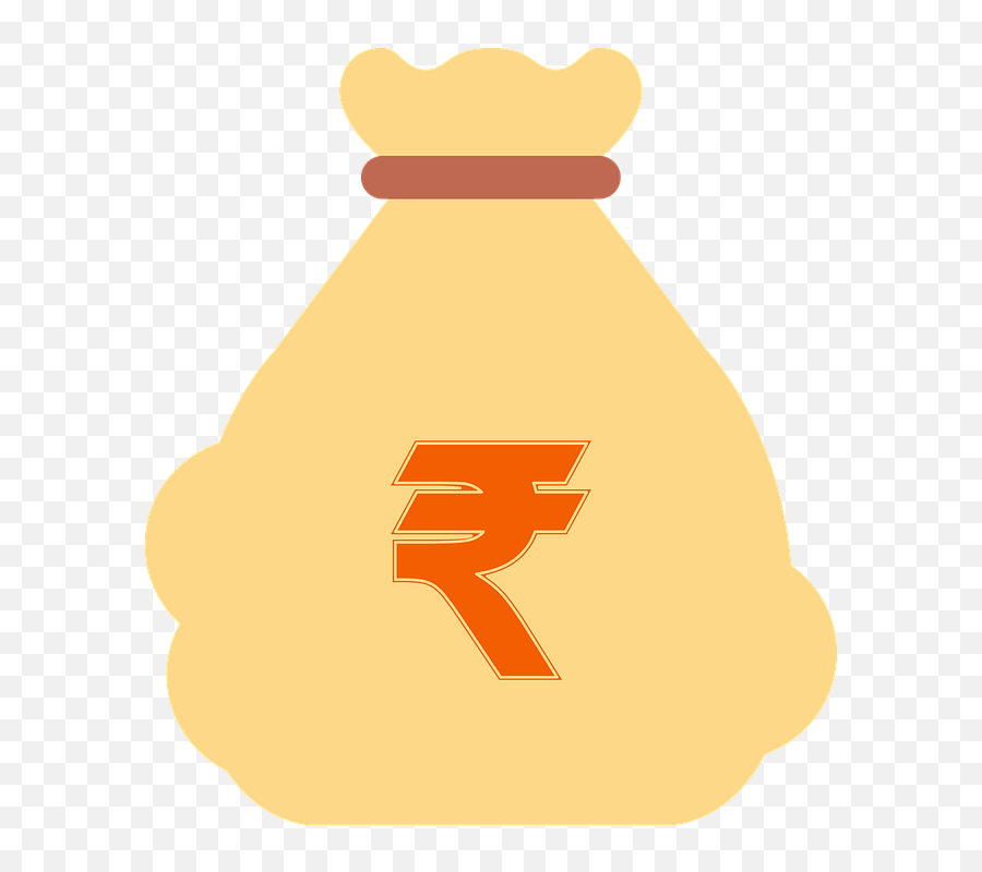 Rupees Rupee Indian - Illustration Emoji,Cash Bag Emoji