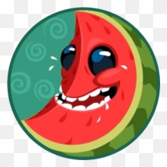 Watermelon - Agario Skin Watermelon Emoji,Watermelon Emoticon