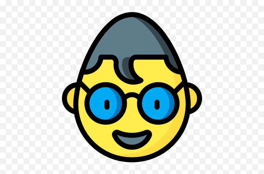 Geek - Icon Emoji,Geek Emoticon