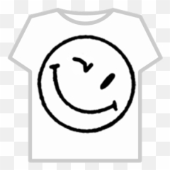 Wink Smiley Face - Roblox Happy Emoji
