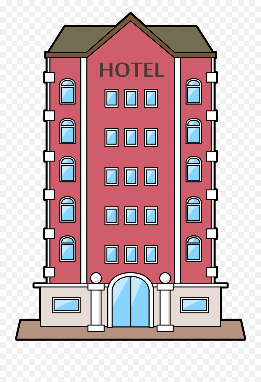 Hotel Clipart Png - Hotel Clipart Emoji,Hotel Emoji