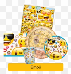 Licensed Characters u2014 Edu0027s Party Pieces - Napkin Emoji
