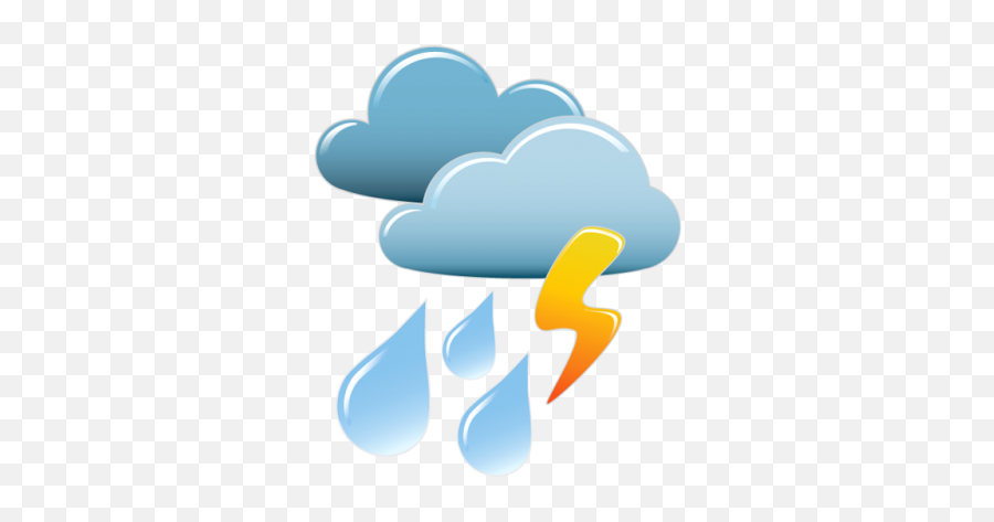 Storm Thunder Hurricane Storm Sea Beach Beach - Weather Icon Emoji,Thunderstorm Emoji