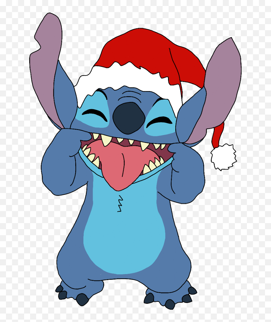 Transparent Background Disney Stitch Clipart - Christmas Wallpaper Stitch Emoji,Stitch Emoji