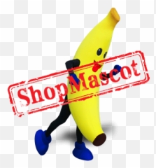Happy Lightweight Banana Mascot Costume - Saba Banana Emoji,Spartan Emoji