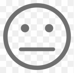 Expressionless Feelings Emoticons Icon Png And Vector For - Circle Emoji