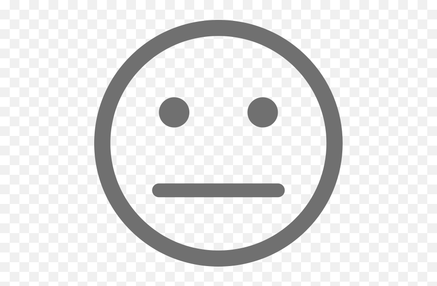 Expressionless Feelings Emoticons Icon Png And Vector For - Circle Emoji,Indifferent Emoji