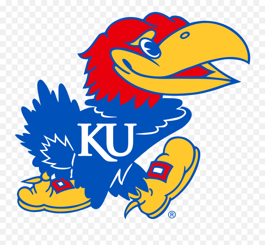 Ku Basketball Clipart - Kansas Jayhawks Logo Png Emoji,Jayhawk Emoji