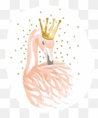 Trending Flamenco Stickers - Desenho De Flamingo Com Coroa Emoji,Flamenca Emoji