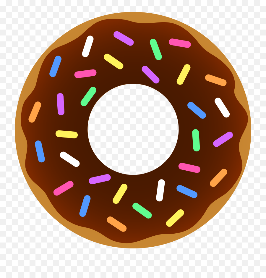 Free Donut Clipart Transparent Background Download Free - Transparent Background Donut Png Emoji,Doughnut Emoji