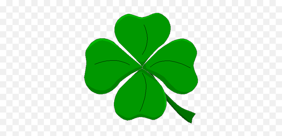 4 Leaf Clover Clipart Clipartfest 6 - Wish You Lots Of Luck Emoji,Shamrock Emoji