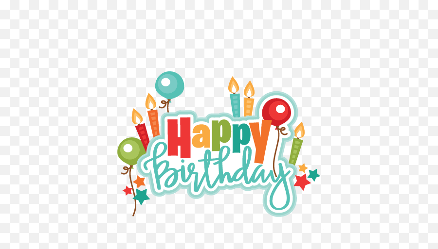 Logo Happy Birthday Transparent U0026 Png Clipart Free Download - Happy Birthday Clipart Emoji,Happy Birthday Emoji Art Facebook