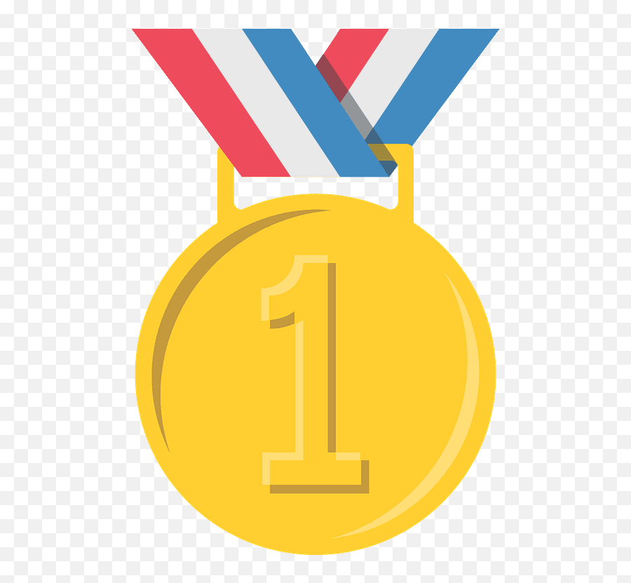 1st Place Medal Emoji Clipart - 1st Place Medal Emoji,1st Emoji