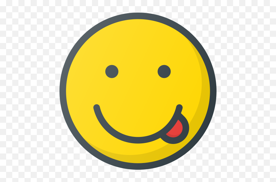 Emoji Emote Emoticon Emoticons Stretch Tongue Icon - Free Smile Pi,Emoji Icons