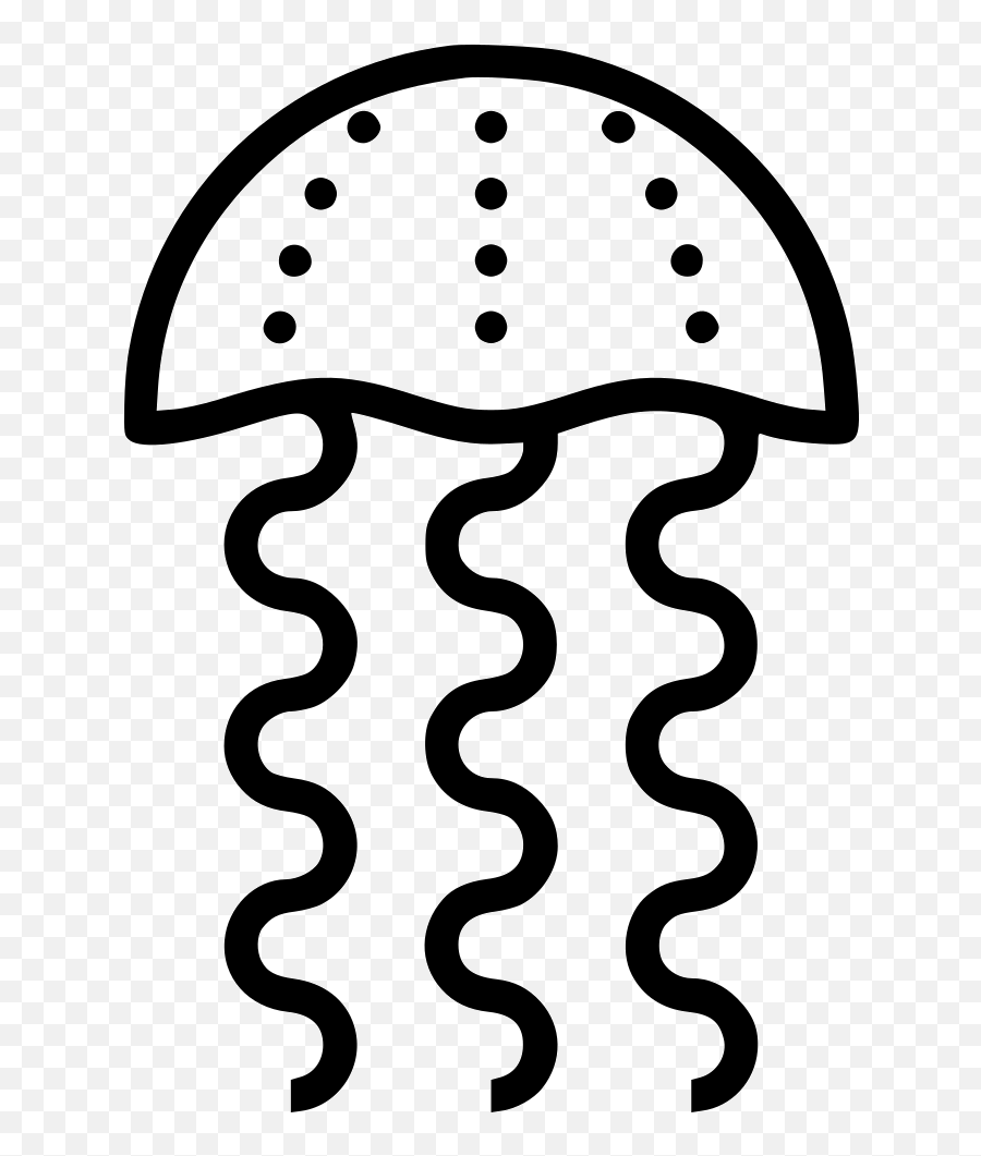 Jellyfish Comments Clipart - Full Size Clipart 3046651 Dot Emoji,Jellyfish Emoji