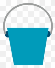 Blue Bucket Flat Icon - Transparent Png U0026 Svg Vector File Alça De Balde Png Emoji,Bucket Emoji