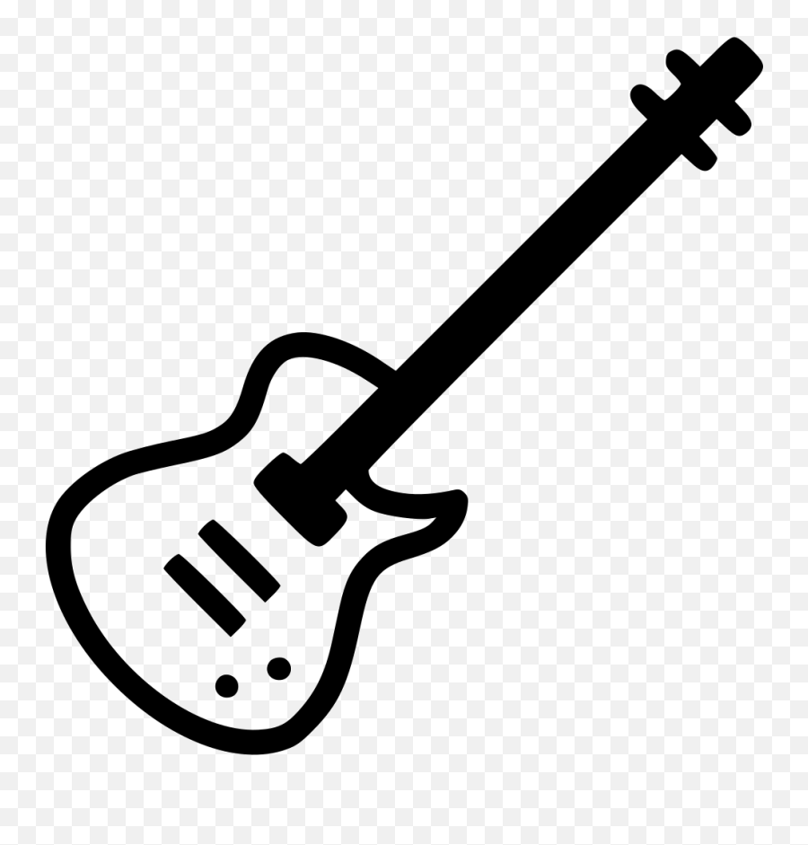 Clipart Guitar Svg Clipart Guitar Svg Transparent Free For - Guitar Clip Art Png Emoji,Emoji Guitar