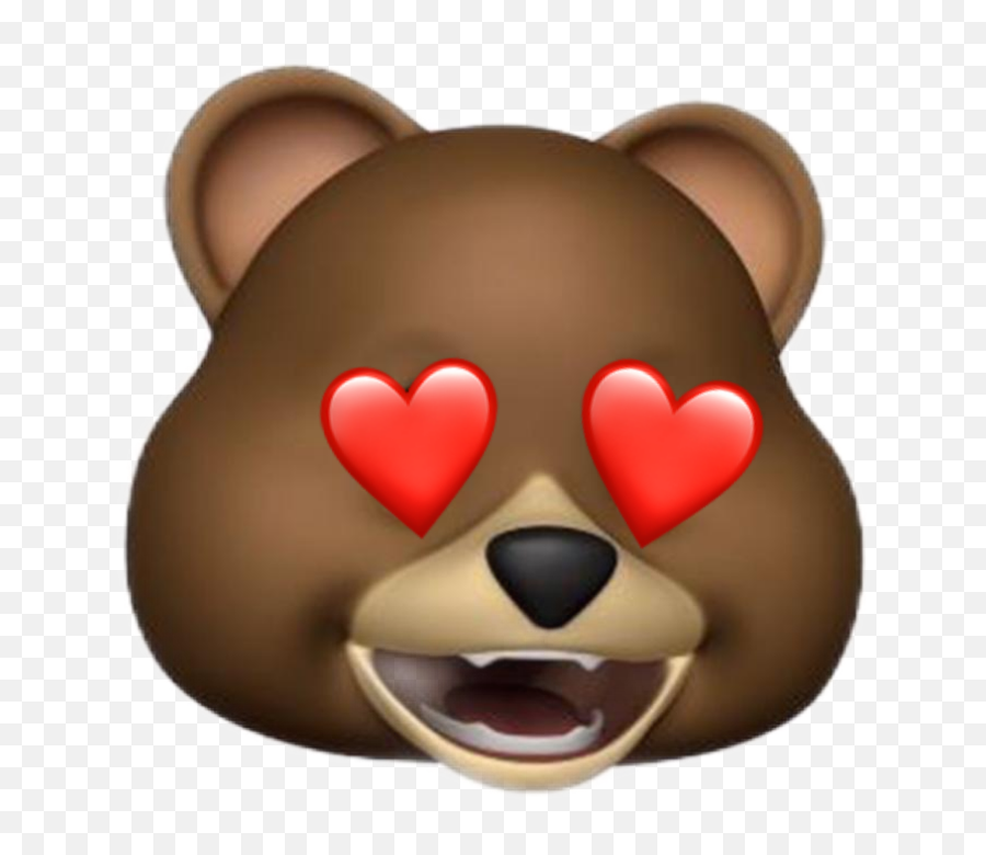 Bear Emoji Sticker By Lenka Lenochka - Animoji Animales,Emoji Bear