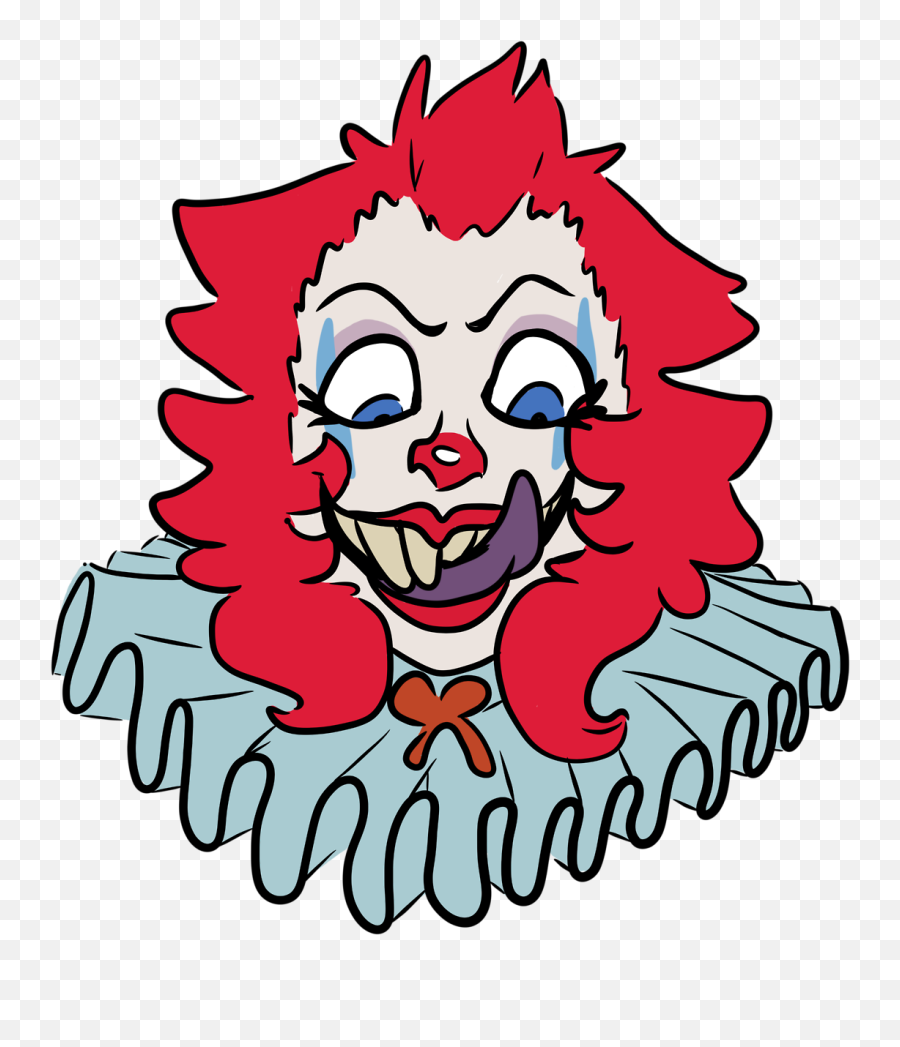 Clown Clipart Tumblr Transparent - Illustration Png Translucent Clown Emoji,Head Spinning Emoji