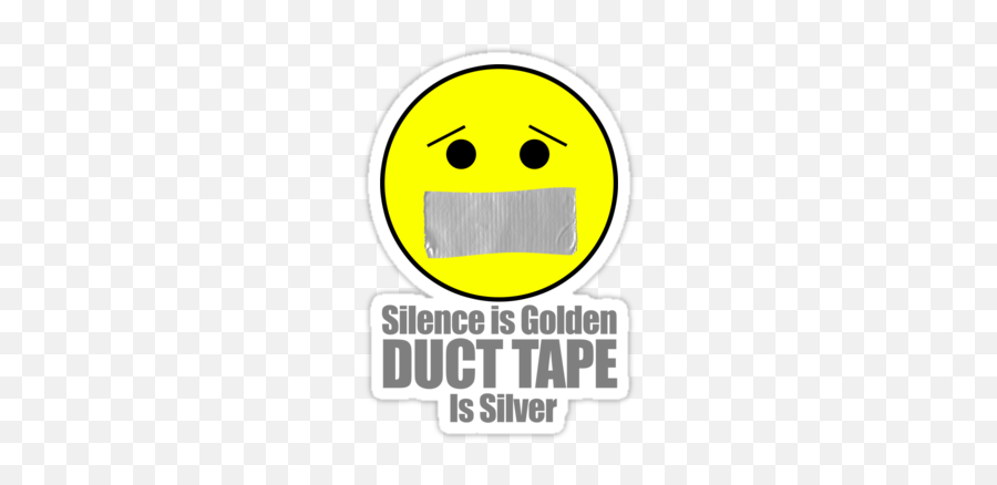 Duct Tape Over Mouth Clipart Png - Smiley Emoji,Dunce Emoji