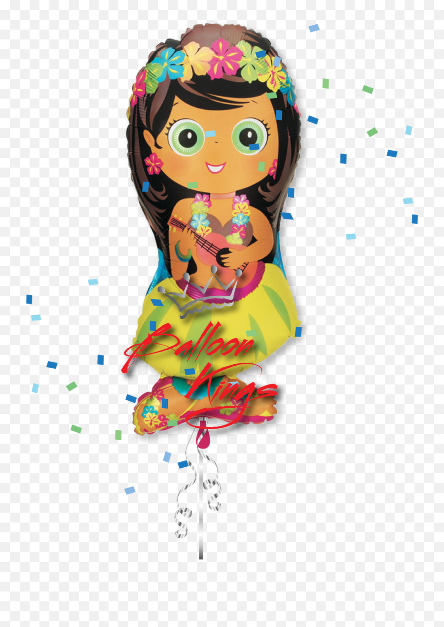 Hula Girl - Balloon Emoji,Hula Emoji
