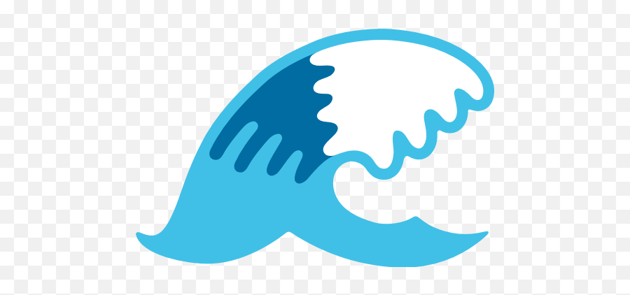 Water Wave Emoji For Facebook Email Sms - Wave Emoji Png,Waves Emoji