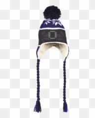 Holloway Hat With Ear Flaps And Braids - Hat Emoji,Cubs W Flag Emoji