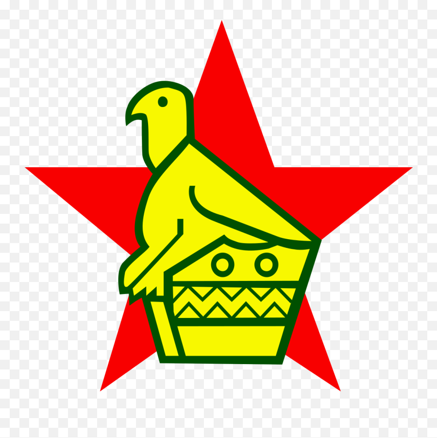 Zimbabwe Bird - Zimbabwe Bird On The Flag Emoji,Zimbabwe Flag Emoji