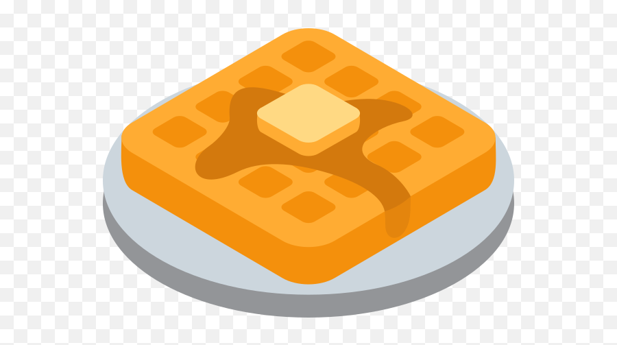 Twemoji12 1f9c7 - Belgian Waffle Emoji,Baked Potato Emoji