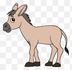 How To Draw A Donkey - Easy Drawing Of Donkey Emoji,Jackass Emoji