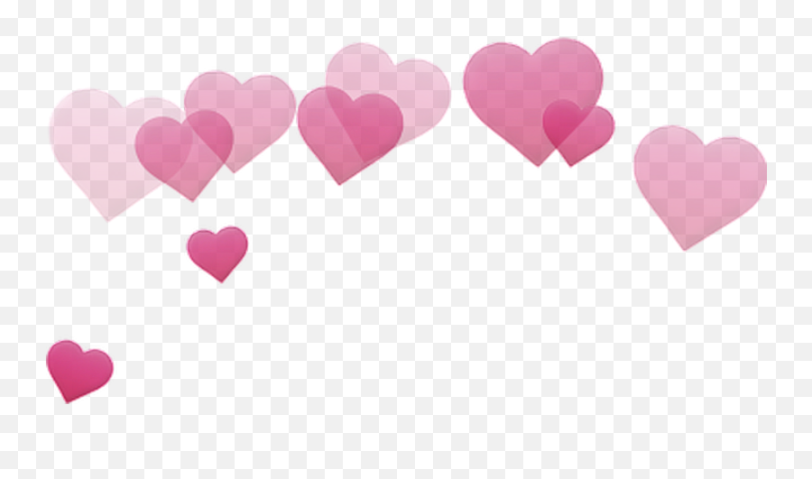 Heart Crown Png - Photobooth Heart Png Emoji,Heart Emoji Meme Twitter