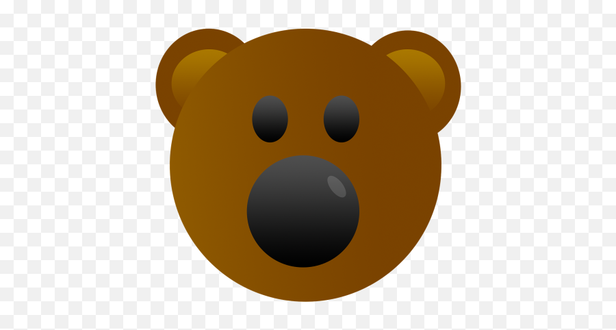 Bear Emoji Cute Animal Emotion - Gambar Emot Beruang,Polar Bear Emoji