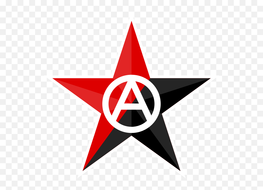 Anarchist Star - Hammer And Sickle Logo Emoji,Emojis Star Wars