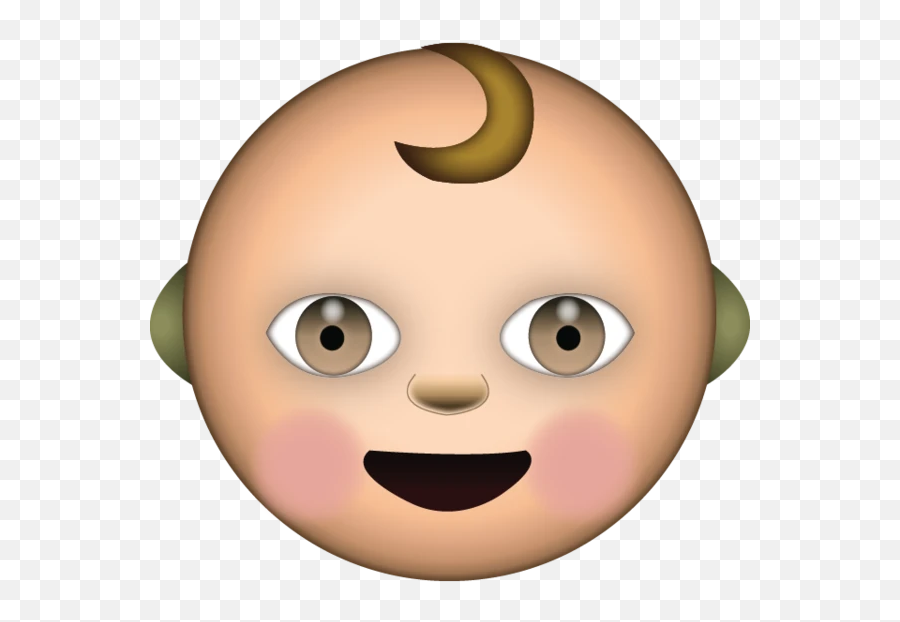 White Baby Emoji - Baby Emoji Png,Congrats Emoji