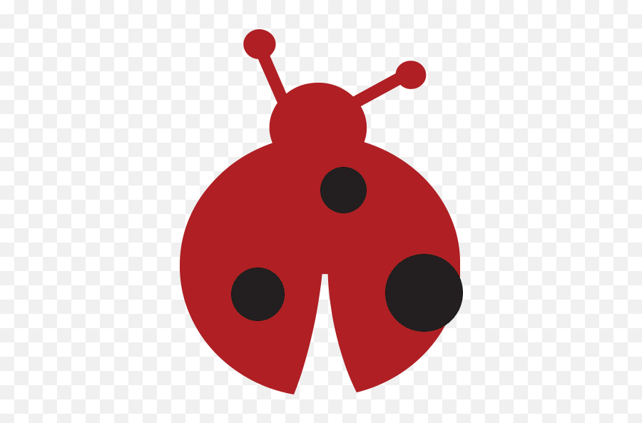 Lady Beetle Emoji For Facebook Email Sms - Clip Art,Ladybug Emoji