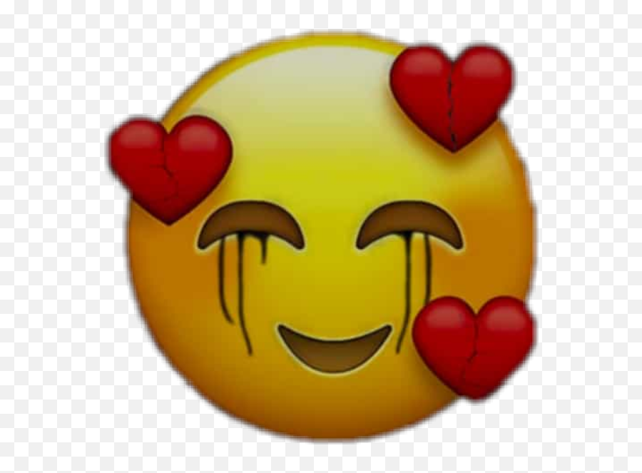 Emoji Newemoji Emojiface Sademoji Sad Sadness Depri Hea - Sad Heart Broken Emoji,Lonely Emoji