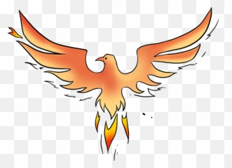 How To Draw A Phoenix - Phoenix Bird Drawing Easy Emoji,Phoenix Emoji