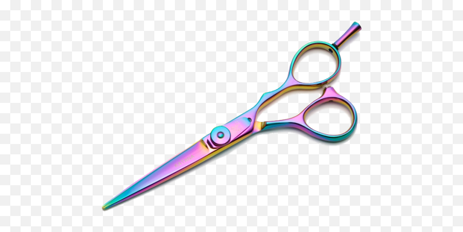 Scissors Neon - Sticker By Angie Nelson Rainbow Scissors Transparent Emoji,Scissors Emoji