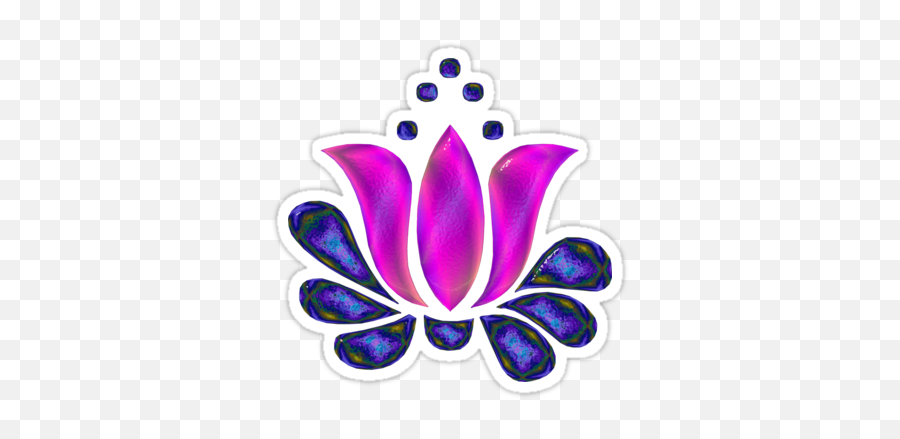 Born Of Lotus - Karma Emoji,Lotus Emoji