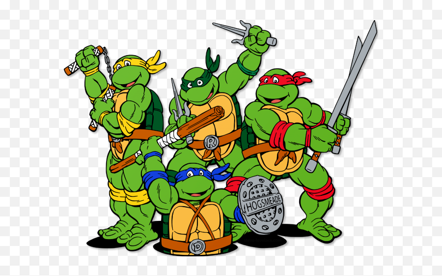 Ninja Turtles Clipart Free Clip Art Stock Illustrations - Turtle Ninja Emoji,Ninja Turtles Emoji